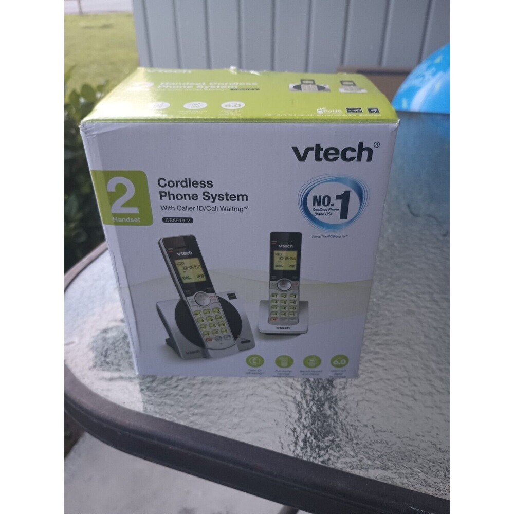 VTech CS6919-2 DECT 6.0 2-Handset Cordless Phone